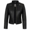 Women; Leather Jacket