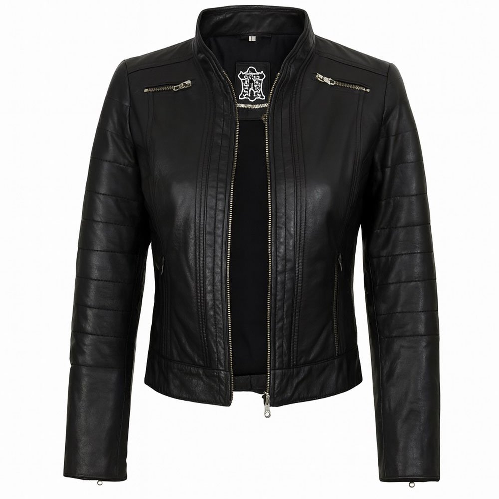 Enna 001 Women; Leather Jacket