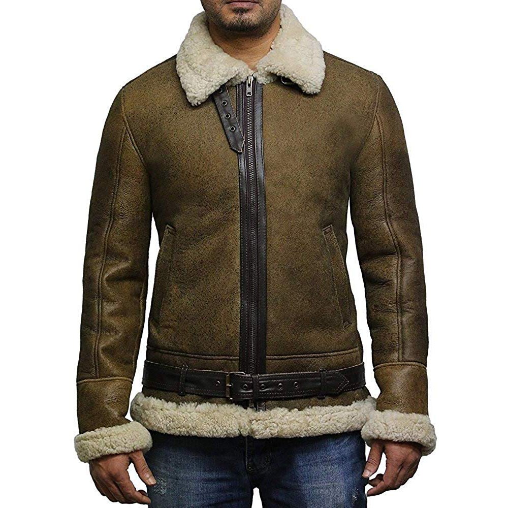 Pilot Cooper Shearling Sheepskin Jacket - JacketZilla