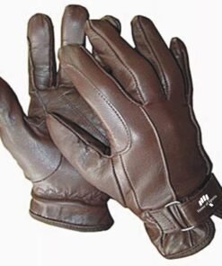 Brown Unisex Horse Riding Gloves