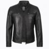 Blackout Leather Jacket for Men 001