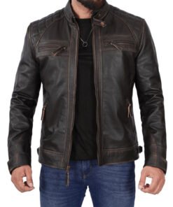 Brown Legacy Biker Jacket