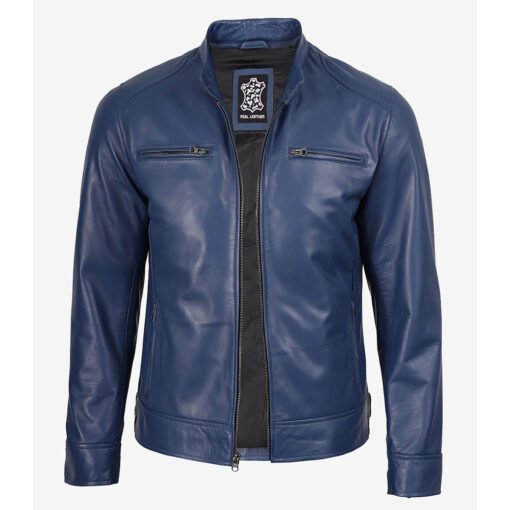 Cobalt Rush Blue Leather jacket