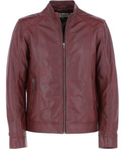 Crimson Classic Zipper Jacket