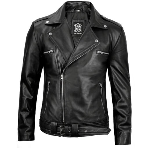 Crown Rider Leather Jacket