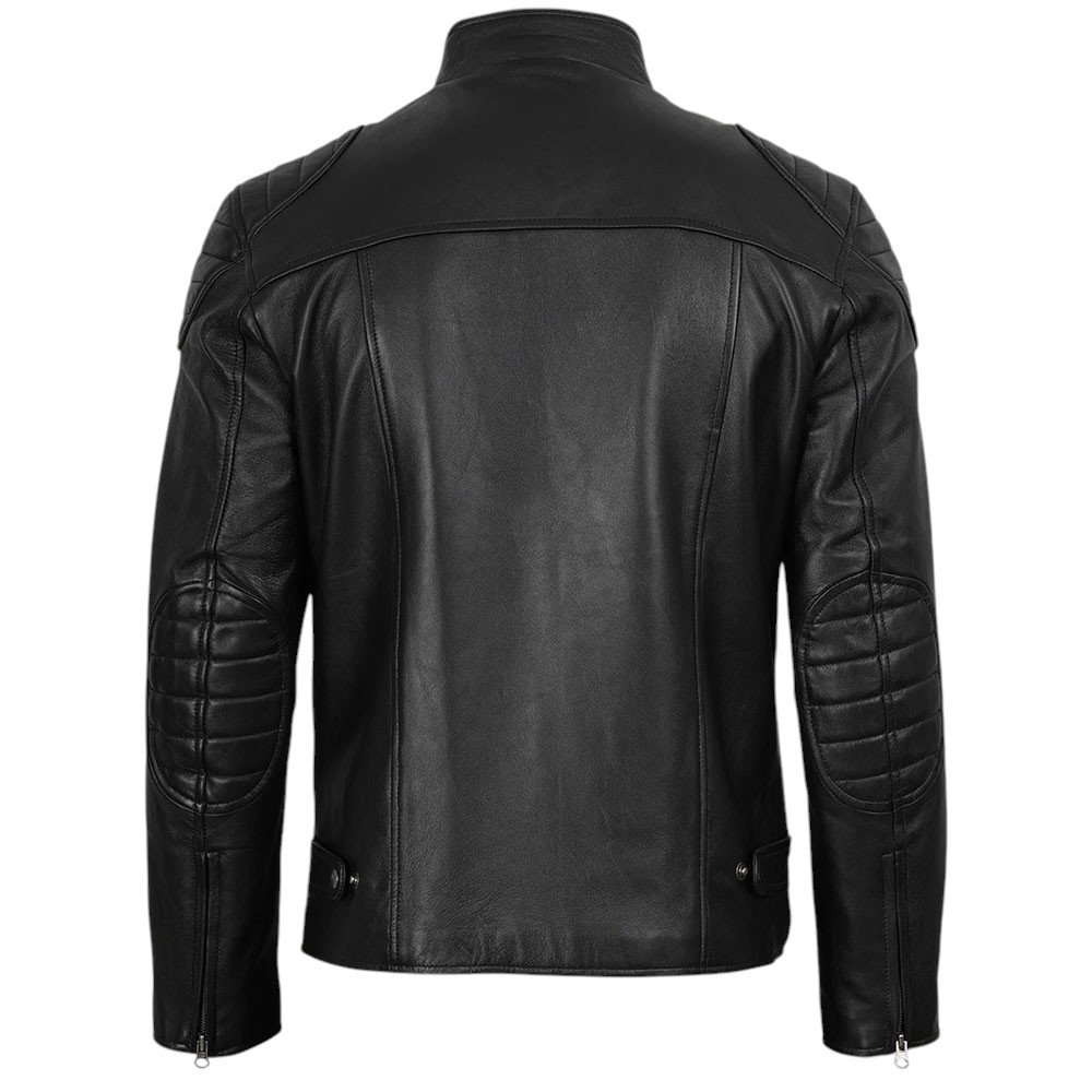 Urban Noir Black Biker Leather sdfref